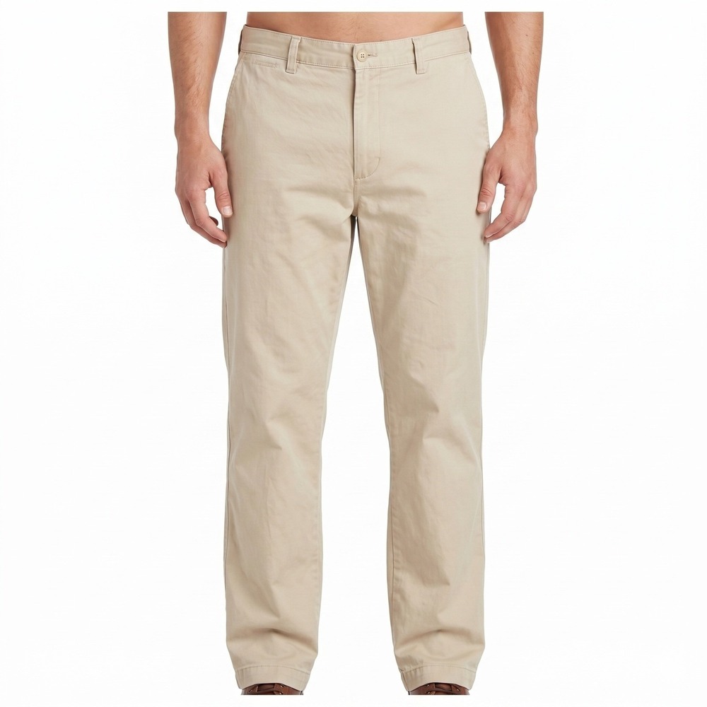 Vineyard Vines Beige Preppy 100% Cotton Chino Pants 42 x 34 Pre-owned